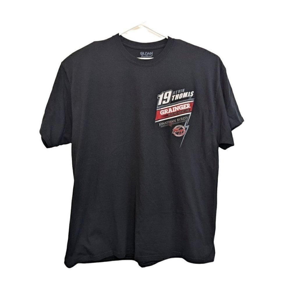 Kevin Thomas Jr size 2XL Black Sprint Racing T-Shirt Cullman, Alabama 2019